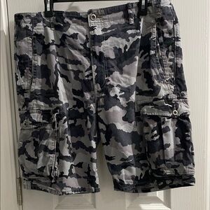 Camouflage Cargo Shorts for Men